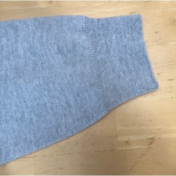 Stenstroms Thin Knit V-Neck Light Gray Mens Sweater 100% MERINO Size L - Picture 9 of 11